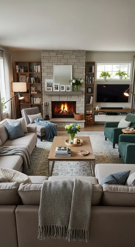 living-room-layout-with-fireplace
