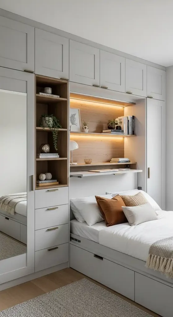 space-saving-storage-wall-design