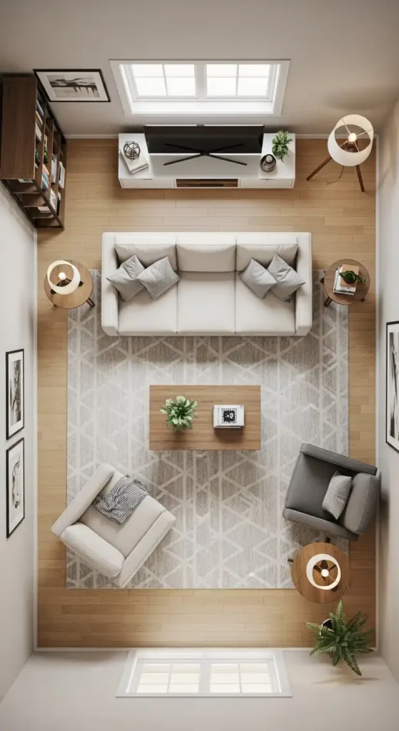 square-living-room-layout