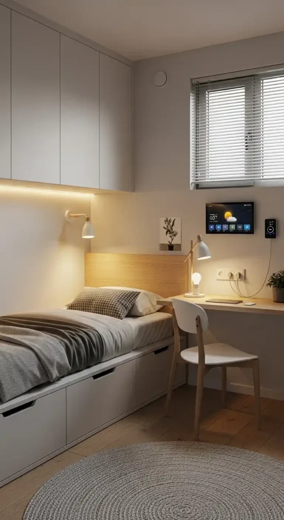 tiny-bedroom-with-smart-lighting