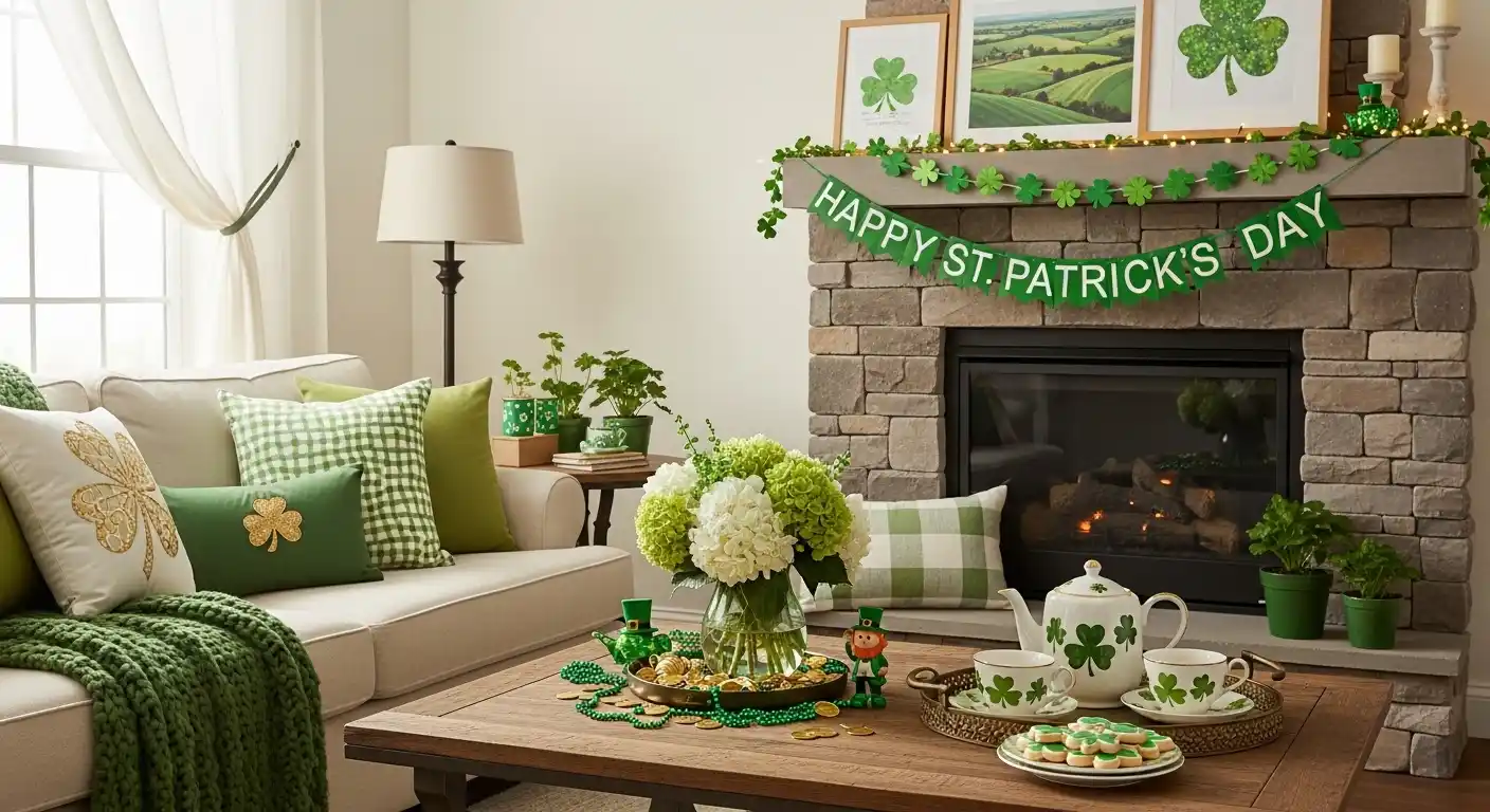 st-patricks-day-living-room