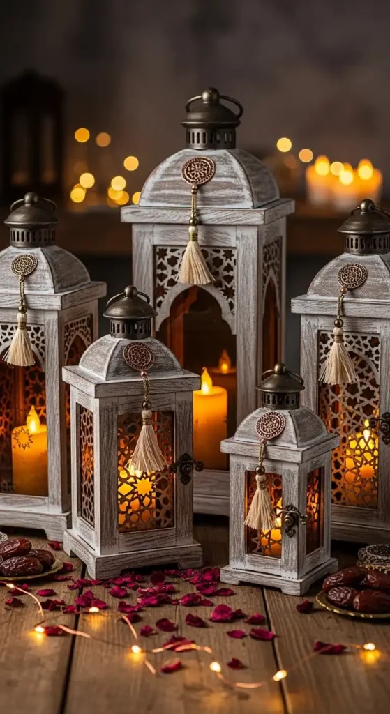 rustic-wooden-lanterns
