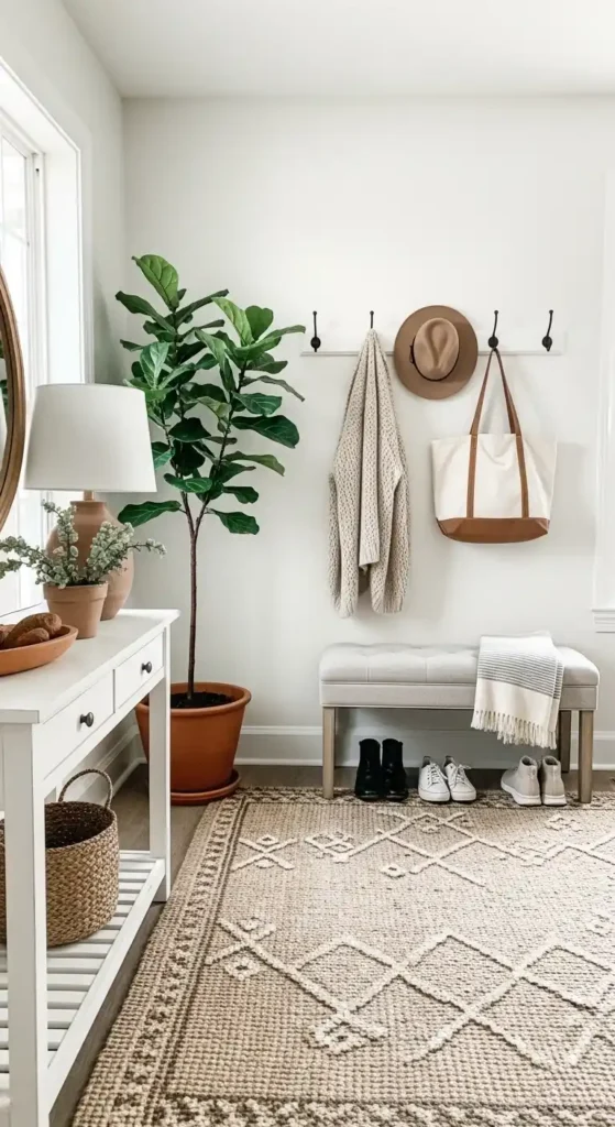 scandi-boho-entryway