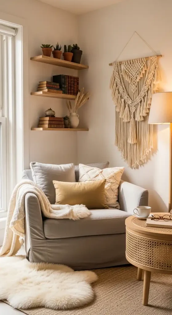 scandi-boho-reading-nook